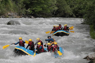 Rafting à Centron : descente du Doron (73)