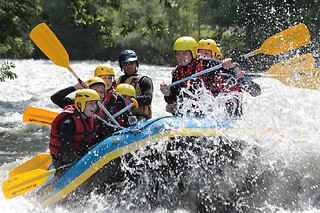 Rafting à Centron : descente du Doron (73)