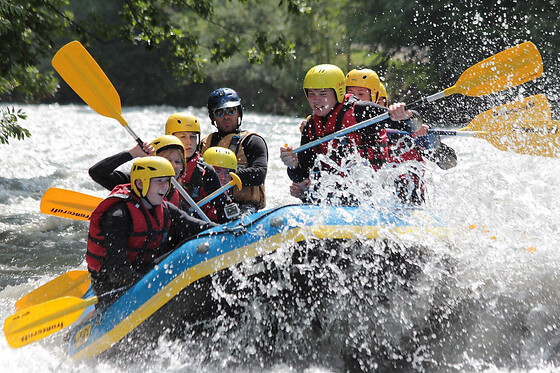 Rafting à Centron : descente du Doron (73)