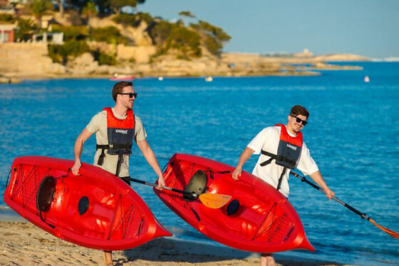 Location de kayak au Barcarès (66) - Kayak Solo