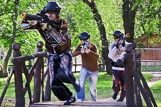 Laser Game en plein air  à Saint-Médard près de Bordeaux (33)