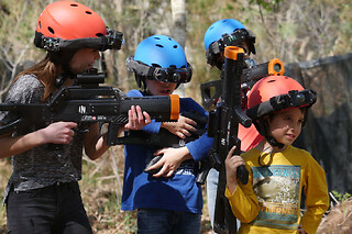 Laser Game en plein air  à Saint-Médard près de Bordeaux (33)
