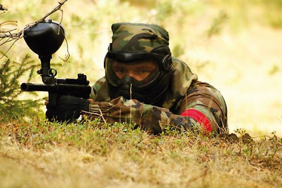 Paintball en équipe à Méaudre (38)