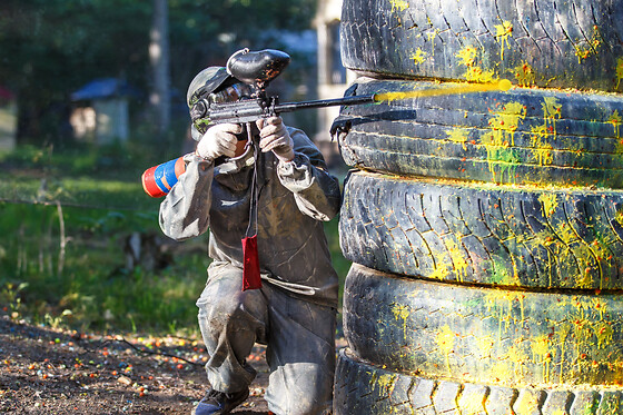 Paintball au grand lac de Malafretaz (01) - Paintball adulte - 100 billes