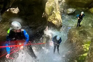 Canyoning Sportif au canyon de Montmin (74)