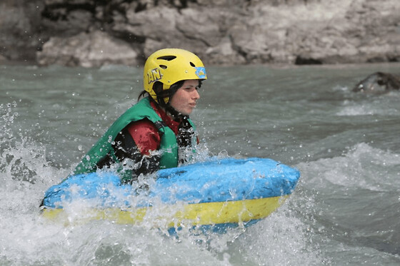 Nage en eaux-vives sur la Durance