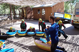 Nage en eaux-vives sur la Durance