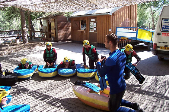 Nage en eaux-vives sur la Durance