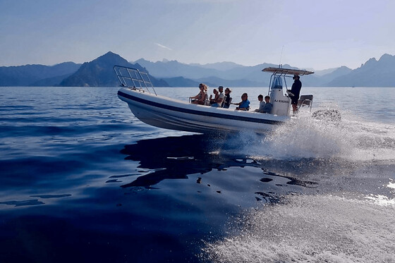Croisière 4h et baignade à Piana, Scandola, et Girolata de Porto
