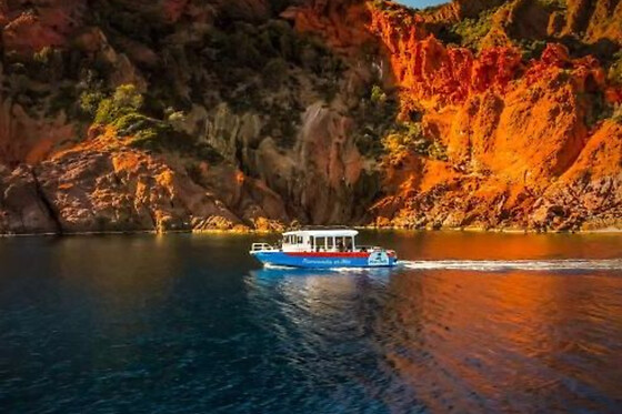 Excursion en vedette vers Scandola, Girolata, Piana et Capo Rosso depuis Tiuccia
