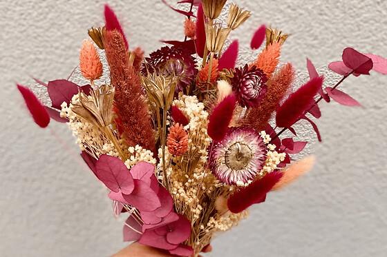 Atelier bouquet de fleurs séchées à Strasbourg (67)