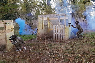 Paintball à Trets près d'Aix-en-Provence (13)