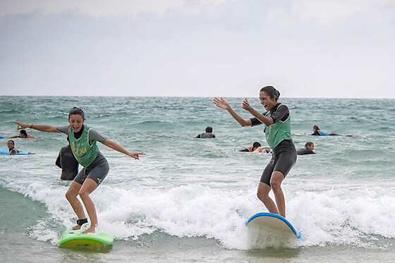 Leçon particulière de surf à Seignosse (40) - Duo