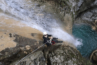 Canyoning dans le canyon du Versoud depuis Saint-Gervais (38)
