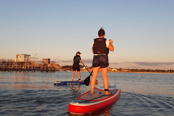Balade en Stand up paddle  à Fouras (17)