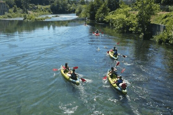 Location de Canoë-Kayak au départ de Boffi : parcours 13km - Kayak Bi-Place