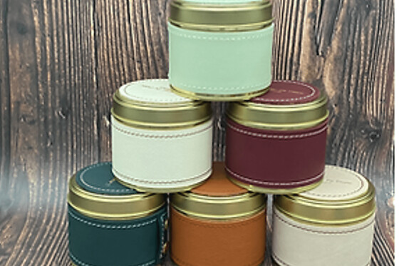 Atelier création d'une bougie parfumée et en cuir à Nassigny (03