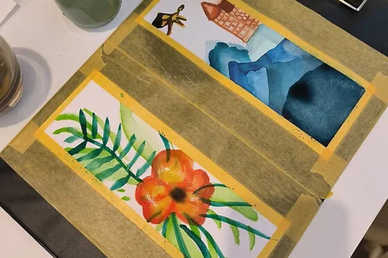 Atelier d'initiation à l'Aquarelle à Strasbourg (67)