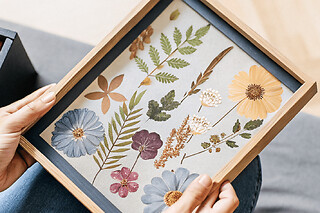 Atelier parent/enfant création d'un herbier artistique à Tours  - Atelier création d'un herbier artistique