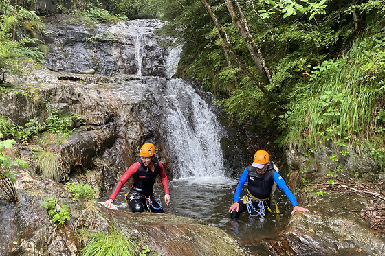 Canyoning au canyon de l'Argensou (09)