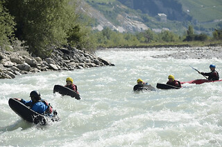 Descente en Hydrospeed sur l'Isère (73)
