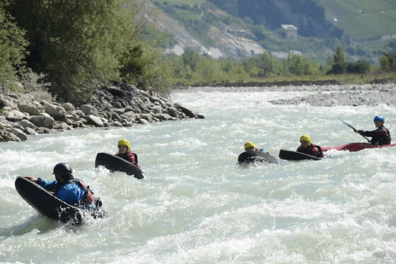 Descente en Hydrospeed sur l'Isère (73)