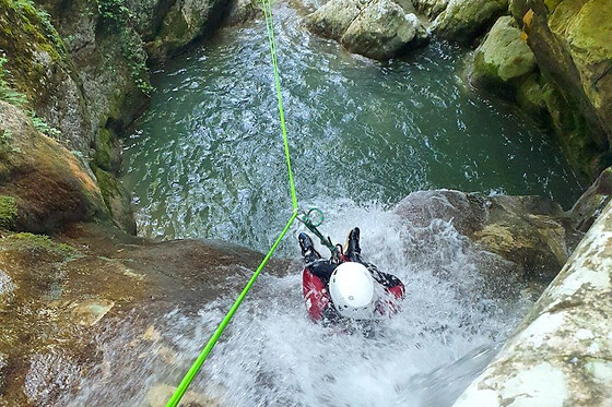 Canyoning au canyon du Versoud depuis La Rivière (38)