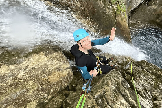 Canyoning au canyon du Versoud depuis La Rivière (38)