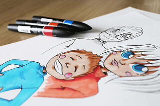 Atelier dessin caricature manga kawaii à St Ouën-des-toits (53) - Tarif adulte