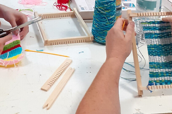 Atelier tissage à Boulogne-Billancourt (92) - Tarif duo parent /enfant