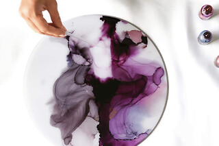 Atelier "encre à l'alcool" à Paris 15ème