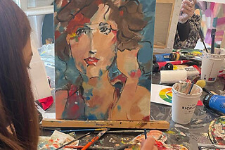 Atelier peinture libre à Paris 15ème