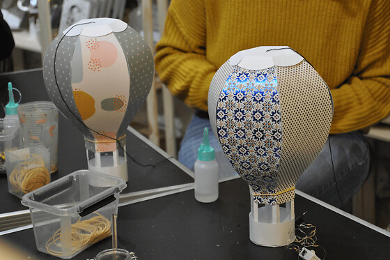 Atelier Montgolfière lumineuse à Montpellier (34) - Atelier  montgolfière lumineuse