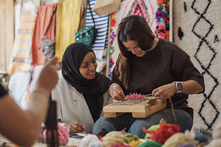 Atelier de tissage berbère à Montpellier (34)
