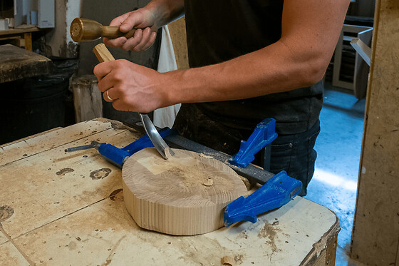 Atelier d'initiation à la sculpture sur bois massif à Lille (59)