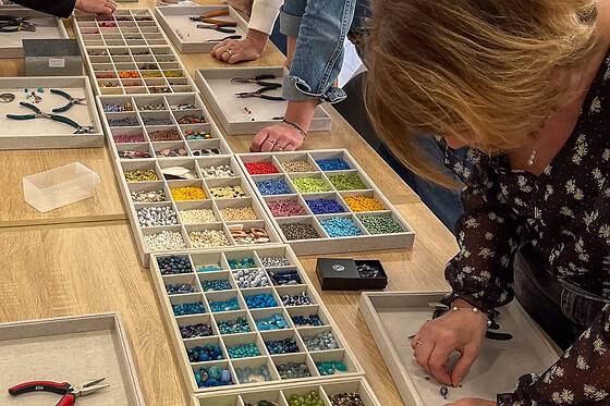 Atelier création d'un bijou près de Reims (51) - Atelier bracelet