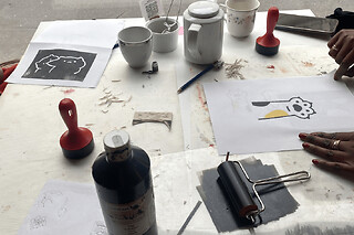 Atelier Linogravure à Paris 11ème