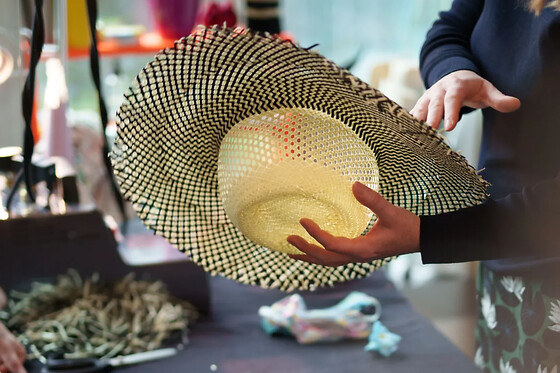 Atelier création d'un chapeau de paille à Asnières-sur-Seine(92)