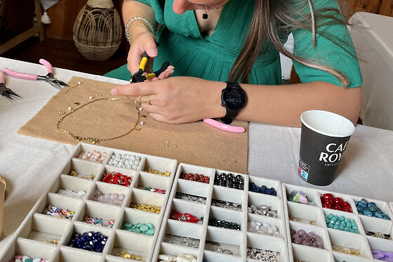 Création d'un collier personnalisé à Bordeaux (33) - Création d'un collier personnalisé
