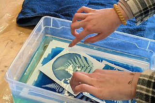 Atelier d'initiation au cyanotype à Lyon 6ème