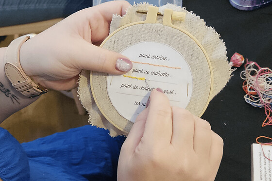 Atelier Broderie à Strasbourg (67)