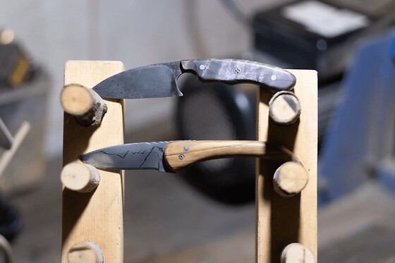Atelier création de votre couteau cuisine à Veyrignac (24)
