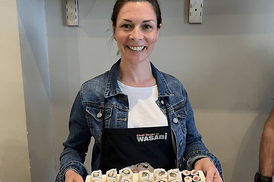 Atelier & dégustation de sushi à Paris 17ème