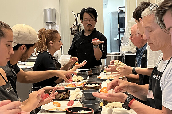 Atelier & dégustation de maki à Paris 17ème