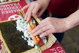 Atelier d'initiation au Sushi et Maki à Paris 18ème