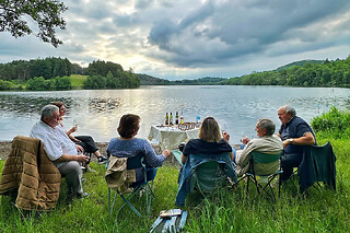 Dégustation des vins du Sud-Ouest au Lac de Lourdes (65)