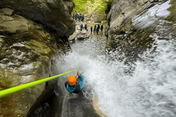 Canyoning journée au canyon des Écouges (38)