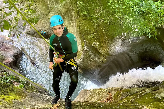 Canyoning journée au canyon des Écouges (38)
