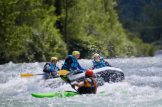 Mini-raft, demi-journée sur le Gave de Pau - Adulte