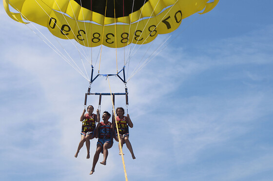 Parachute Ascensionnel à Cannes (06) - Sublime Fly Double